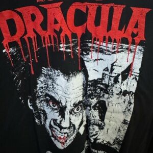 Black Dracula Graphic T-Shirt